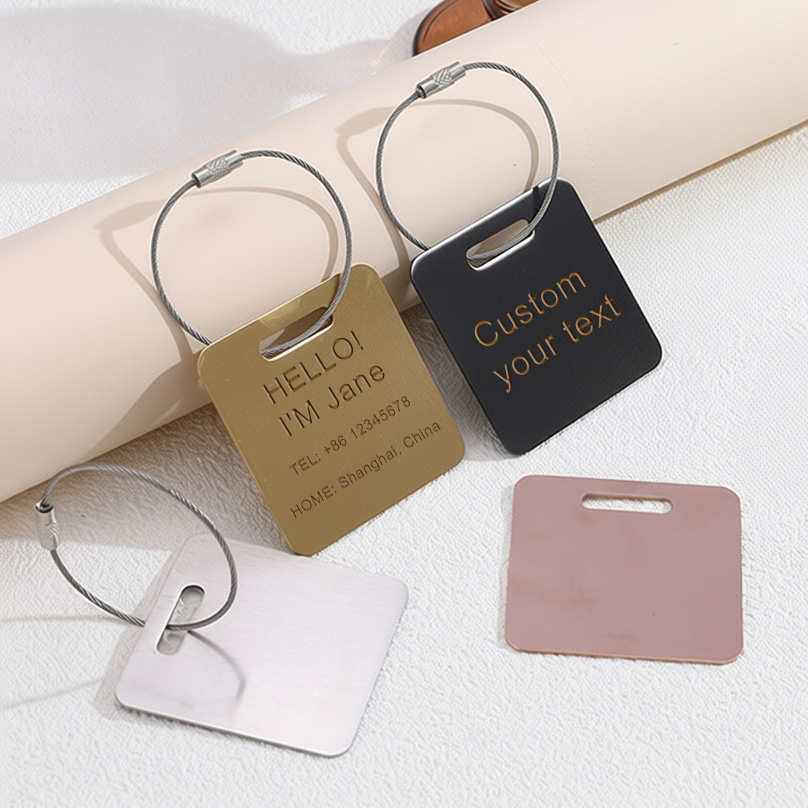 Travel Accessories International - Custom Name Luggage Tag Laser Engraving