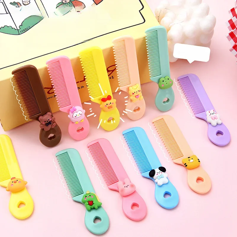 Travel Accessories For 2 Year Old - Cute Cartoon Animal Children Hair Comb