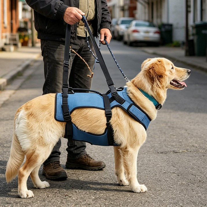 Travel Accessories For Elderly - Dog Assisted Rehabilitation for Disabled Dogs