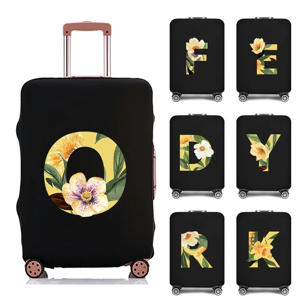 Travel Accessories 2022 - 2022 Luggage Case Protective Cover Floral