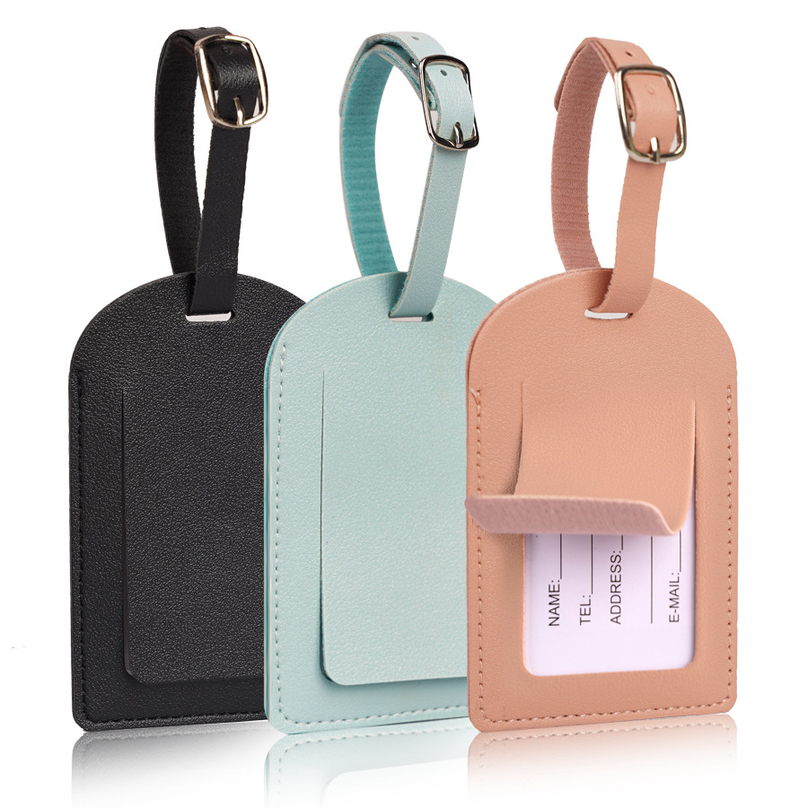 Women Men Luggage Tags PU Leat - đánh giá và giá Travel Accessories International