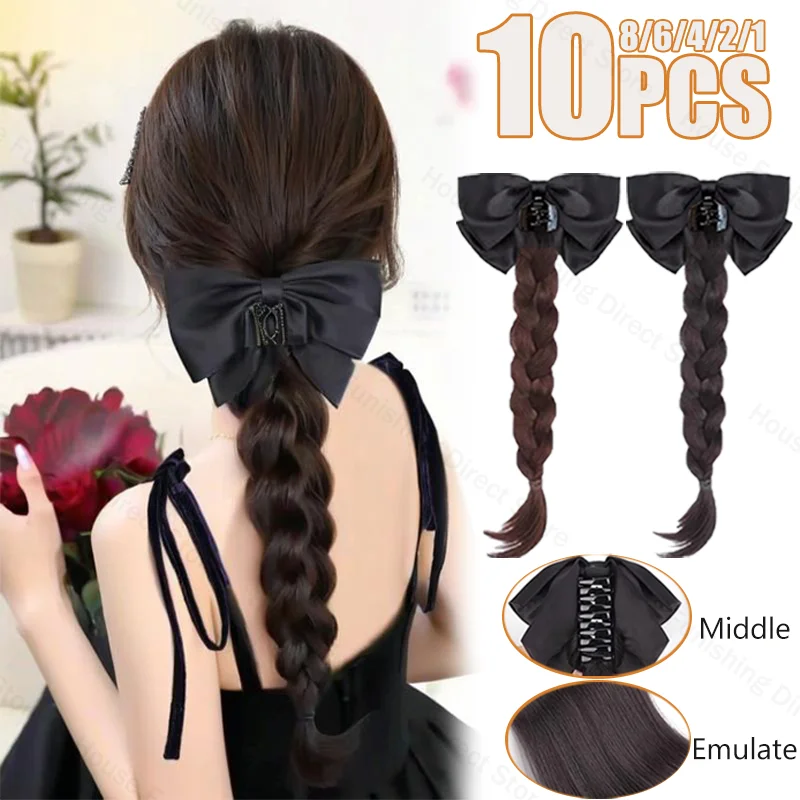 NEW Claw Clip Bow Wig Ponytail - đánh giá và giá Travel Accessories For Elderly