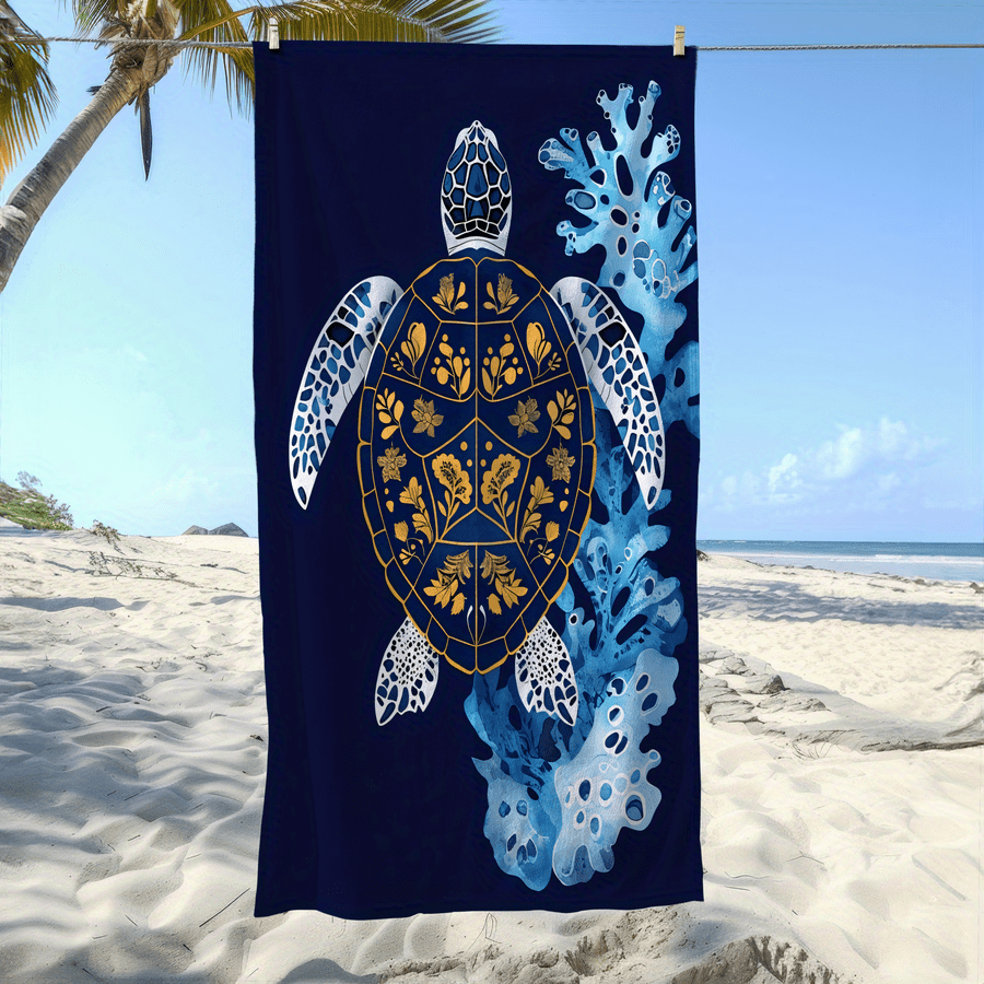 1PC Ocean Animal Beach Towels  - đánh giá và giá Travel Yoga Accessories