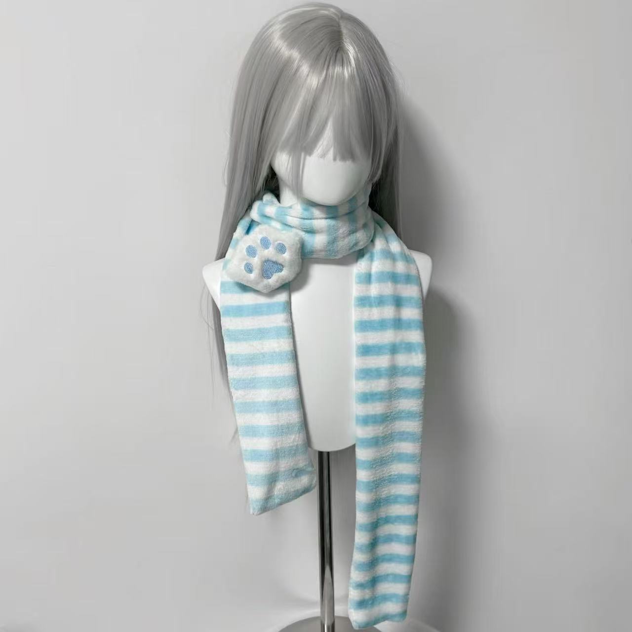Kawaii Kniied Scarf Cat Paw De - đánh giá và giá Travel Accessories For Elderly