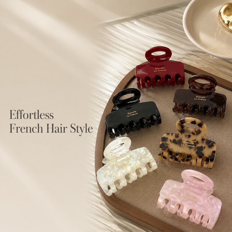 French Medium Hair Claw Clips  - đánh giá và giá Travel Accessories For Elderly