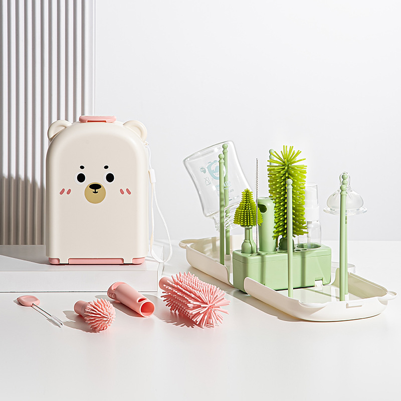 Travel Baby Bottle Brush Set - - đánh giá và giá Travel Accessories For 2 Year Old
