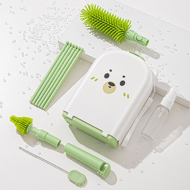 Travel Baby Bottle Brush Set - - đánh giá và giá Travel Accessories For 2 Year Old