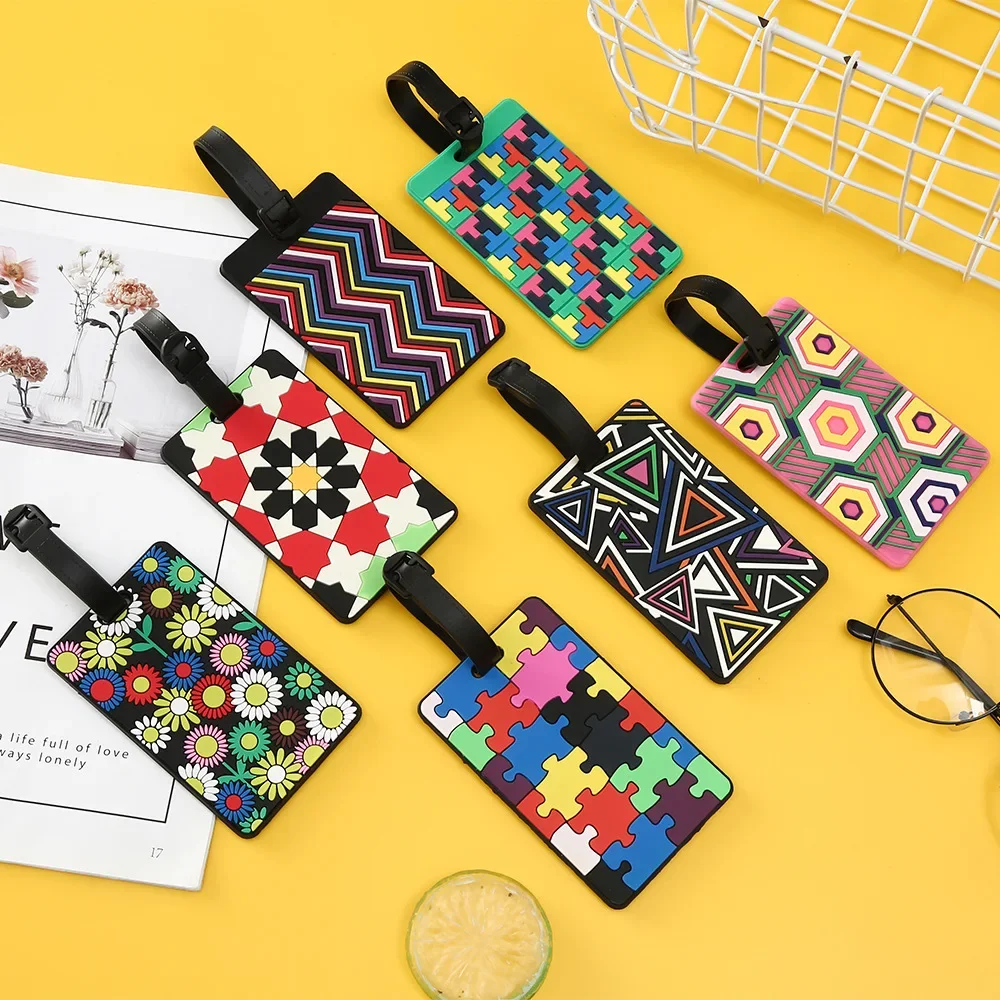 1PCS Geometric Luggage Tags Su - đánh giá và giá Travel Accessories International