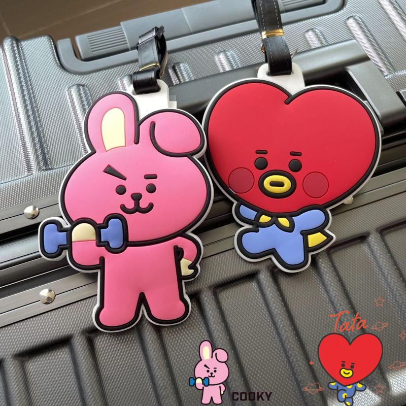 BT21 cartoon cute keychain Kaw - đánh giá và giá Travel Accessories Set