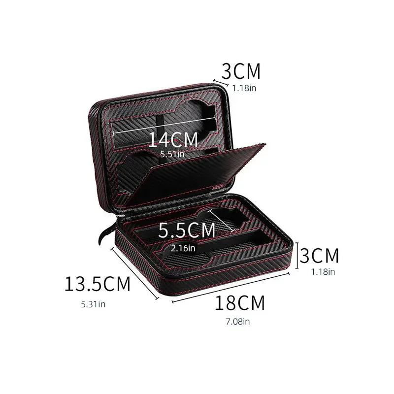 4-Slot Portable Watch Storage  - đánh giá và giá Travel Accessories Display