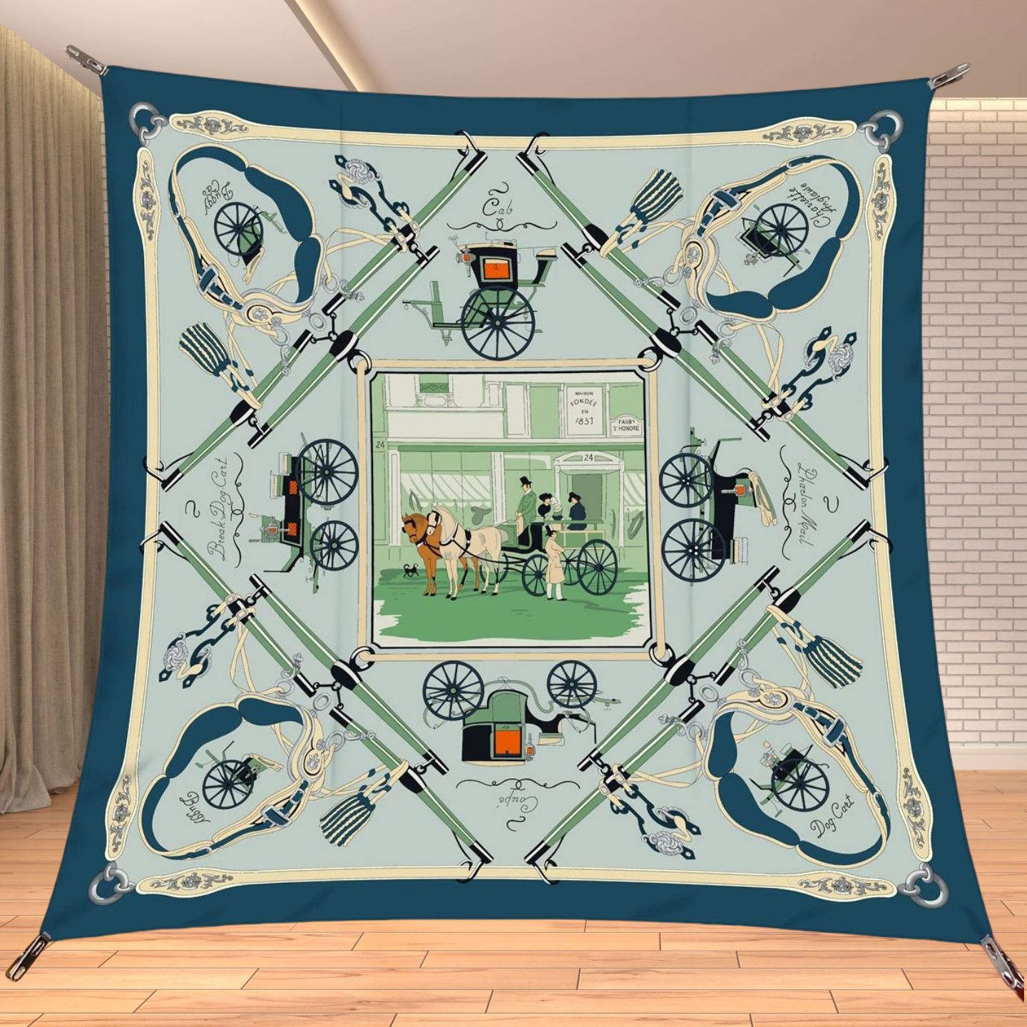 90cm Twill Silk Like Square Sc - đánh giá và giá Travel Accessories For Elderly