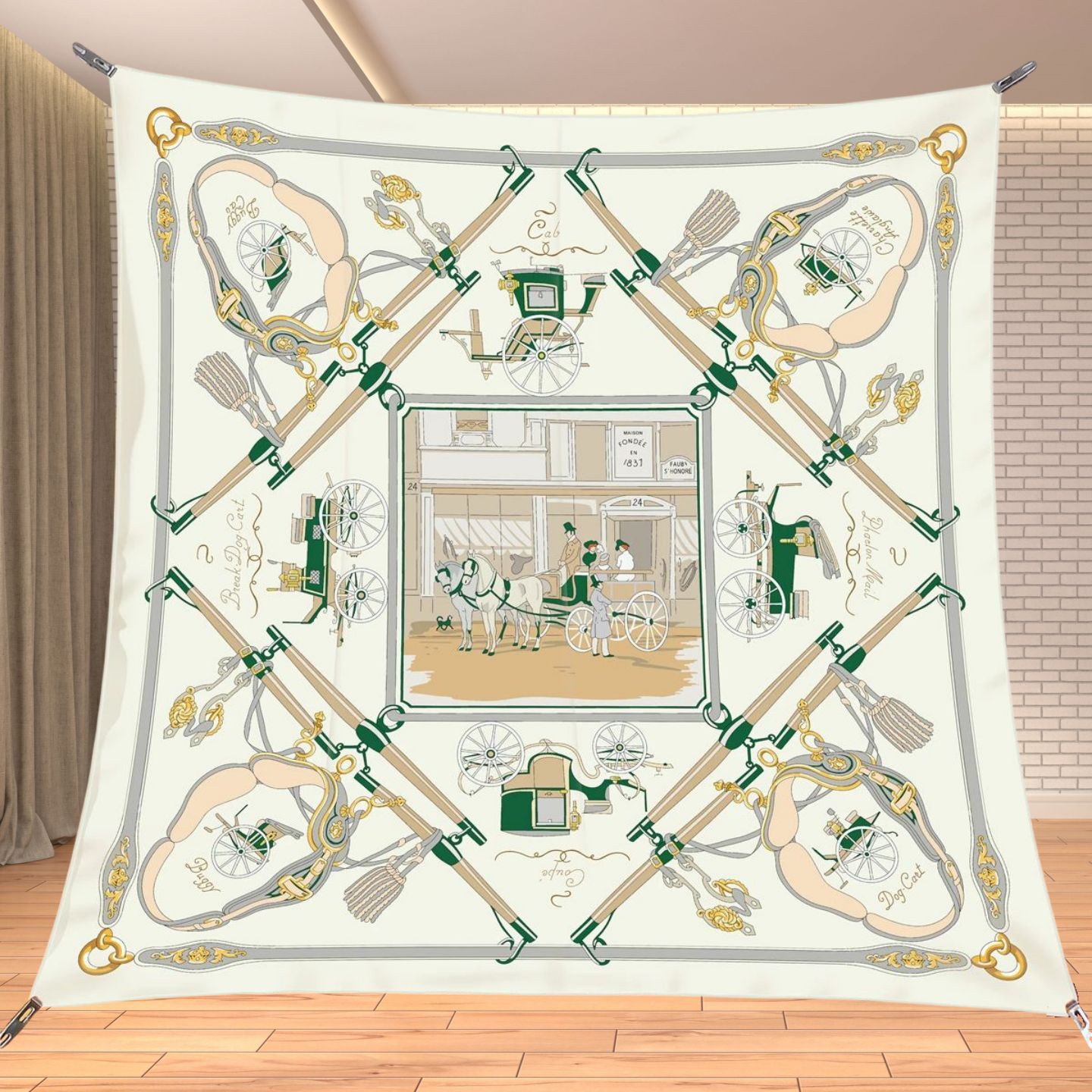 90cm Twill Silk Like Square Sc - đánh giá và giá Travel Accessories For Elderly