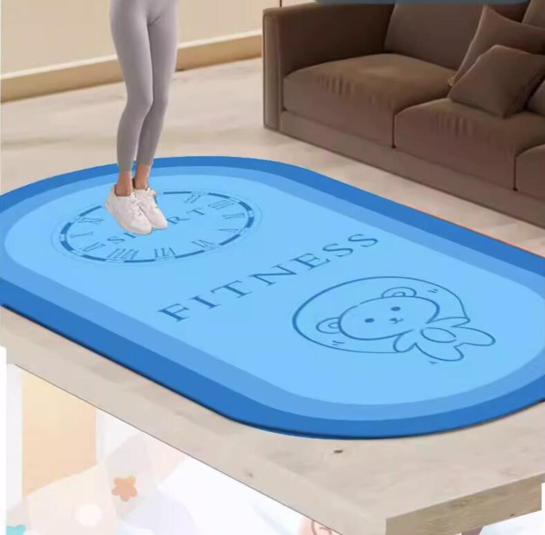 Yoga Mat For Fitness Home Gym  - đánh giá và giá Travel Yoga Accessories