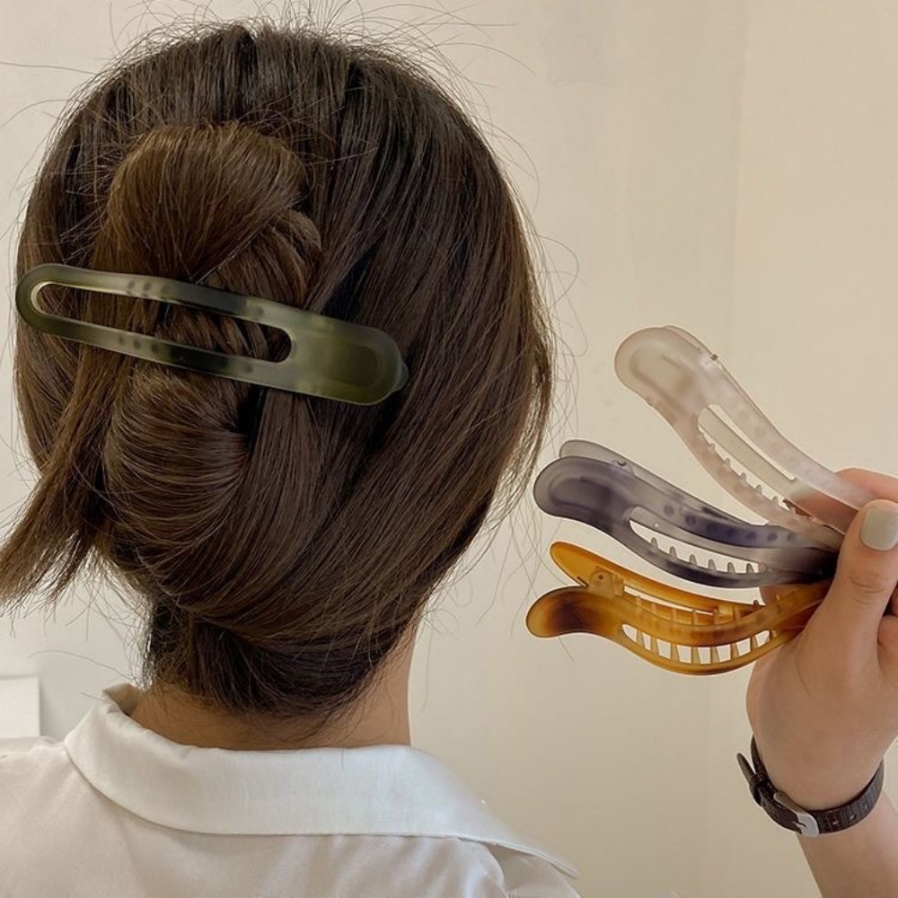 Large Flat Duckbill Hair Claw  - đánh giá và giá Travel Accessories For Elderly