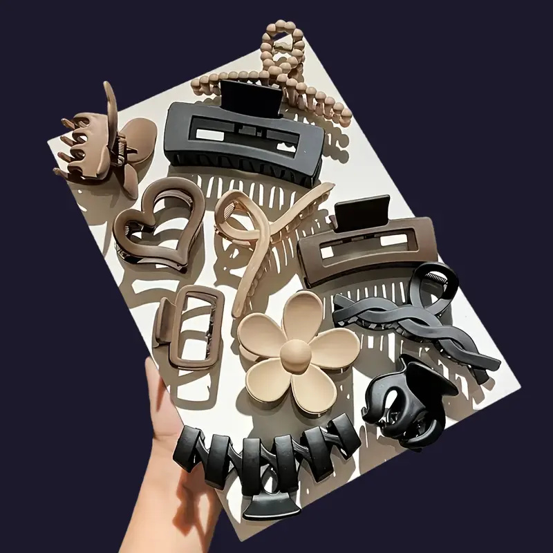 11Pcs Assorted Hair Claw Clips - đánh giá và giá Travel Accessories For Elderly