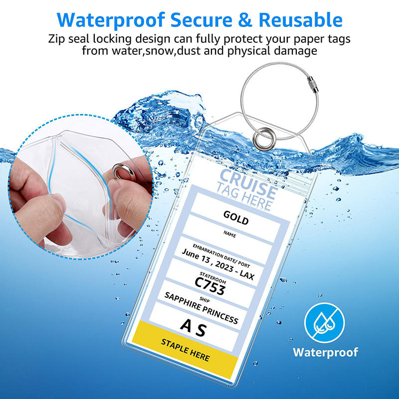 5PCS Vertical Transparent Wate - đánh giá và giá Travel Accessories International