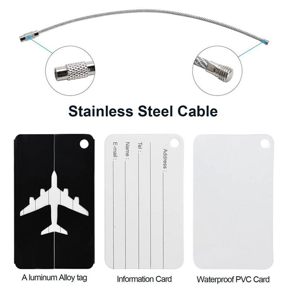Aluminium Travel Luggage Tags  - đánh giá và giá Travel Accessories International