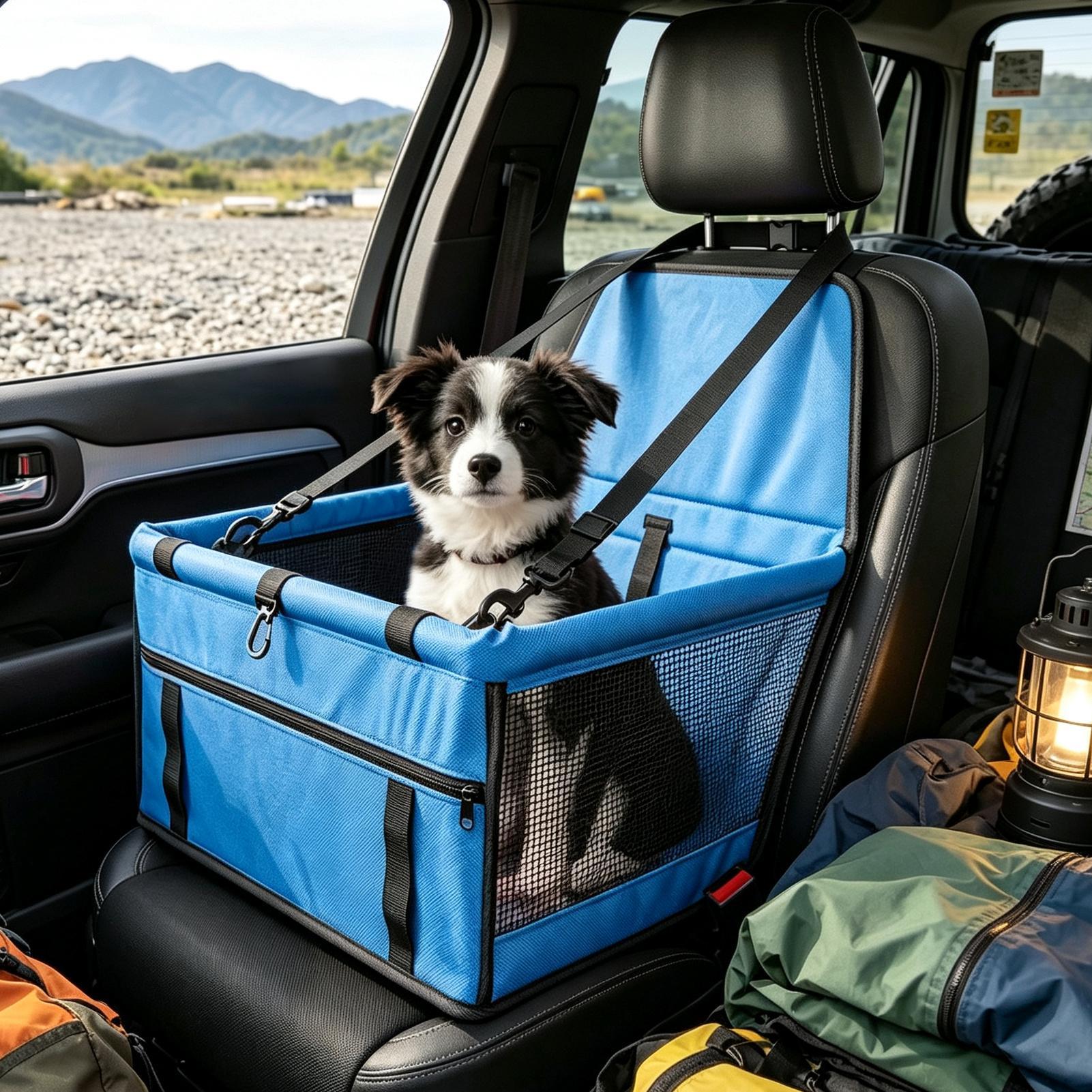 Dog Car Seat Waterproof Foldab - đánh giá và giá Travel Accessories Under 10