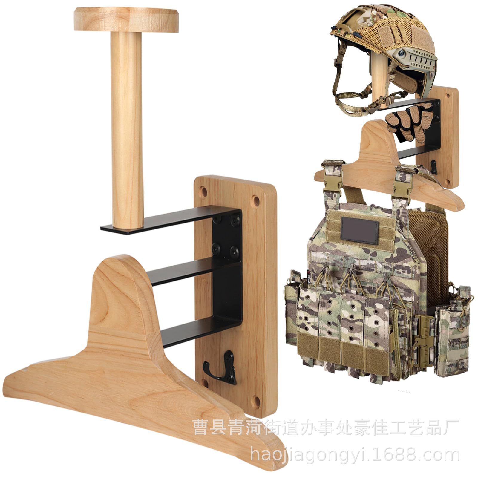 Wall‑Mount Wooden Outdoor Tact - đánh giá và giá Travel Accessories Display